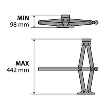 Carica l&#39;immagine nel visualizzatore di Gallery, Lampa 71501 Cric a pantografo - 2.000 kg