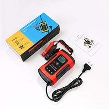 Carica l&#39;immagine nel visualizzatore di Gallery, URAQT Caricabatteria Moto,12V 6A Multi Proictezioni Caricatore Rosso - Ilgrandebazar