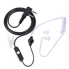 Carica l&#39;immagine nel visualizzatore di Gallery, Tosuny Walkie Talkie Auricolare in Ear, Sicurezza Sound Tube con... - Ilgrandebazar