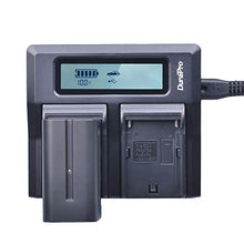 Carica l&#39;immagine nel visualizzatore di Gallery, DuraPro - Caricabatterie super rapido con doppio display LCD, per batterie...