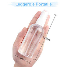 Carica l&#39;immagine nel visualizzatore di Gallery, 8 * 100ML Fenvella Flaconi Vuoti 100ml Trasparente Plastic Bottiglia a...