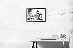 Poster Bloodborne The Hunter Handmade Graffiti Street Art - Artwork