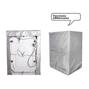 Mr.You Copertura Lavatrice per Esterno XL（60x64x85）, Su 4 Lati - Ilgrandebazar