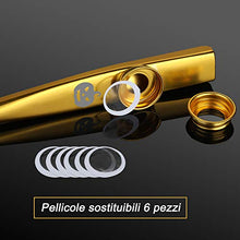 Carica l&#39;immagine nel visualizzatore di Gallery, Anpro 6 Pezzi Kazoo in metallo con sei membrane flauto membrana bocca Kazoo... - Ilgrandebazar