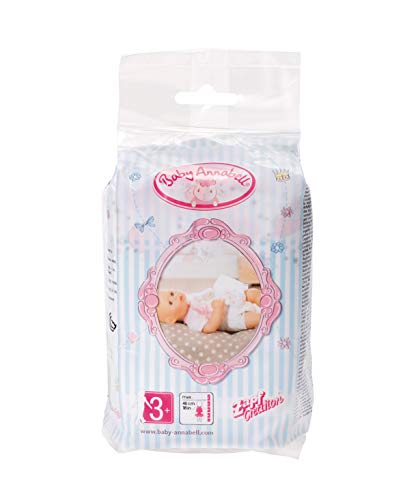 Zapf Baby Annabell, Pannolini, 5 pezzi - Ilgrandebazar