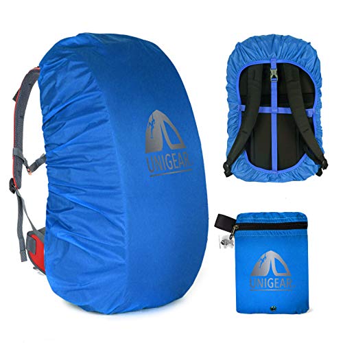 Unigear Coprizaino Antipioggia, Parapioggia per Zaino M(30~40L), Blu