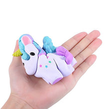Carica l&#39;immagine nel visualizzatore di Gallery, Enfants légendaire Colourful Life Magique Unicorn Squishy Toy - Ilgrandebazar