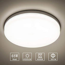 Carica l&#39;immagine nel visualizzatore di Gallery, Yafido LED Plafoniera 48W Ultra magro UFO Pannello Bianco Naturale - Ilgrandebazar