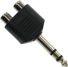 Carica l&#39;immagine nel visualizzatore di Gallery, InLine 20262 Adattatore Audio con Spina Jack, Nero 1 pezzo
