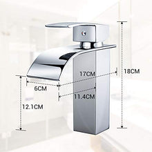 Carica l'immagine nel visualizzatore di Gallery, Rubinetto Bagno Cascata, Dalmo DBWF01FA Miscelatore a