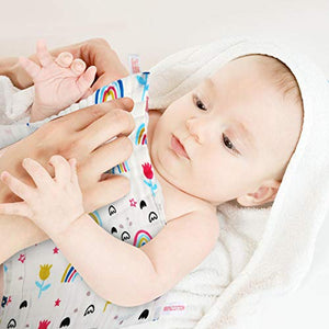 LEADSTAR Lavette Neonato, 10x Asciugamani Bambini Mussola in Cotone Morbido... - Ilgrandebazar