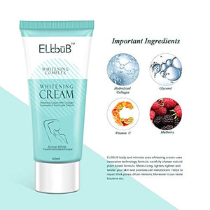 Crema Sbiancante, Whitening Cream, Schiarente, per il Corpo,... - Ilgrandebazar