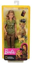 Carica l&#39;immagine nel visualizzatore di Gallery, Barbie- Carriere Fotoreporter Bambola Bruna con Cucciolo di Leone, Ispirata... - Ilgrandebazar