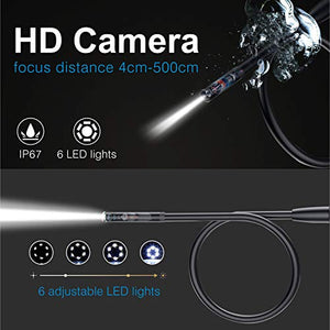 VITCOCO Endoscopio Industriale, Schermo LCD HD 1080p da 4,3 Pollici con IP67... - Ilgrandebazar