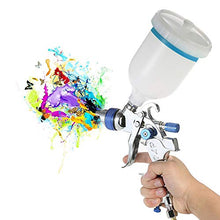 Carica l&#39;immagine nel visualizzatore di Gallery, KKmoon 601 Airbrush Kit HVLP Pistola a Spruzzo d&#39;aria Gravity Feed Paint... - Ilgrandebazar
