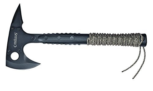 Camillus Sin Tomahawk con fodero in nylon balistico, testa dell'accetta in...