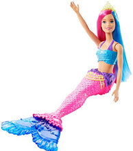 Carica l&#39;immagine nel visualizzatore di Gallery, Barbie- Dreamtopia Bambola Sirena con Capelli Rosa e Blu Giocattolo per... - Ilgrandebazar