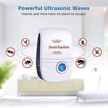 Carica l&#39;immagine nel visualizzatore di Gallery, ALOhaLi Repellente Ultrasuoni, 2020 per Zanzare,Topi, formiche, 2 pack