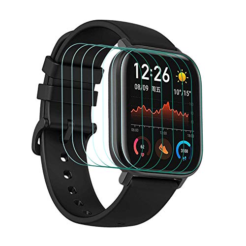 TQmate 6Pack, Pellicola Protettiva Compatibile per Huami Amazfit GTS, Full... - Ilgrandebazar