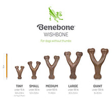 Carica l&#39;immagine nel visualizzatore di Gallery, Benebone Real Bacon Durable Wishbone cane masticare giocattolo per Giant