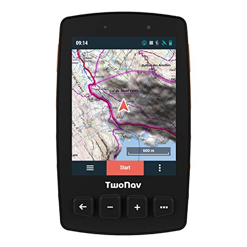 TwoNav – Trail 2 – GPS Trekking Montagna con Mappe, Schermo Gorilla Glass...