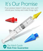 Carica l&#39;immagine nel visualizzatore di Gallery, Medi Grade Kit Siringa Pulisci Orecchie – per Tappi con 3...