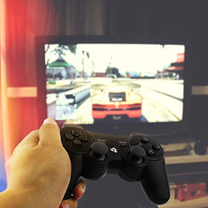 Diswoe Bluetooth senza fili Controller di gioco per PS3 Sostituzione Nero