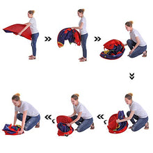 Carica l&#39;immagine nel visualizzatore di Gallery, SONGMICS Tenda da Gioco Castello con Astronavi per Ragazzi e Bambini, rosso - Ilgrandebazar