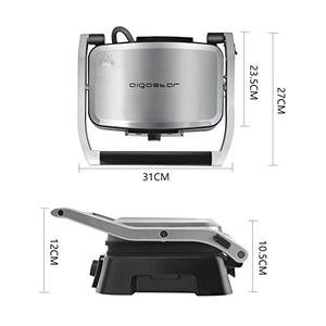 Aigostar Hitte 30HFA - Panini Maker/Griglia, Pressa a Griglia, Antiaderente - Ilgrandebazar