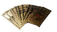 Carica l&#39;immagine nel visualizzatore di Gallery, Foglio d&#39;oro 24K Banconota I soldi Dollaro Americano 1 -100 dollari Denaro... - Ilgrandebazar