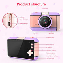 Carica l&#39;immagine nel visualizzatore di Gallery, joylink Macchina Fotografica per Bambini, Fotocamera Digitale Bambini 1080P...