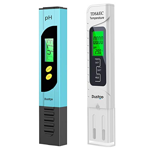 Dustgo Tester PH/TDS&EC 4 in 1 Set Misuratore digitale della qualità...