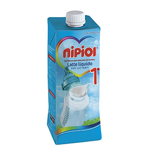 Nipiol Latte Liquido 1 - 12 confezioni da 500 ml - Totale: 6 l - Ilgrandebazar