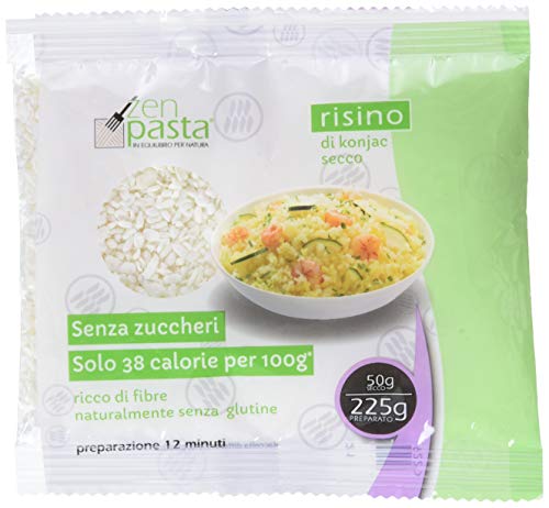 Zenpasta Risino di konjac secco, 50 gr