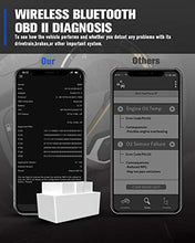 Carica l&#39;immagine nel visualizzatore di Gallery, KOYOSO OBD2 Bluetooth, Mini OBD II ELM327 Wireless Auto Code Lettore...