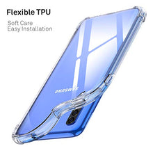 Carica l&#39;immagine nel visualizzatore di Gallery, ORNARTO Cover Samsung A50,Custodia Trasparente Assorbimento Morbida Chiaro