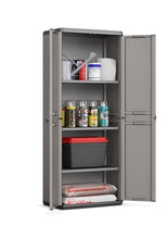 Carica l&#39;immagine nel visualizzatore di Gallery, Keter 9727000 Armadio Alto BK/Glr, Grigio, 68x39x166 cm