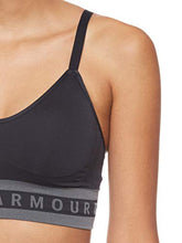 Carica l'immagine nel visualizzatore di Gallery, Under Armour - Seamless Longline Bra, M, Nero (Black/Black/Black 001) - Ilgrandebazar