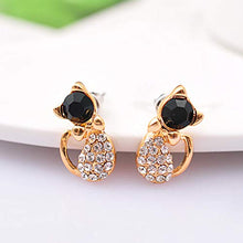 Carica l&#39;immagine nel visualizzatore di Gallery, LEEQ Orecchini di Strass con in Argento 925 da Donna encantadoras（Style 5） - Ilgrandebazar