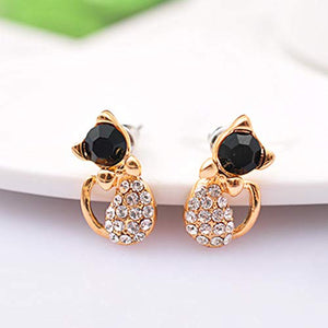 LEEQ Orecchini di Strass con in Argento 925 da Donna encantadoras（Style 5） - Ilgrandebazar