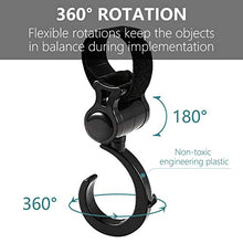 Carica l&#39;immagine nel visualizzatore di Gallery, Ganci per Passeggino, 4 Pezzi multiuso gancio clip passeggino carrozzina...