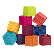 Carica l&#39;immagine nel visualizzatore di Gallery, B. Toys- Cubi Morbidi per Bambini, BX1002Z - Ilgrandebazar