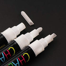 Carica l'immagine nel visualizzatore di Gallery, GAINWELL Pennarelli Gesso Inchiostro Bianco 6 mm – Confezione da 4 bianco-4 - Ilgrandebazar