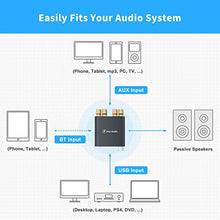 Carica l'immagine nel visualizzatore di Gallery, Amplificatore di potenza Bluetooth Ricevitore stereo senza fili Mini 2 CH...