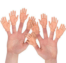 Carica l&#39;immagine nel visualizzatore di Gallery, Set of Five Rubber Finger Hands Mini Puppets by Accoutrements - Ilgrandebazar