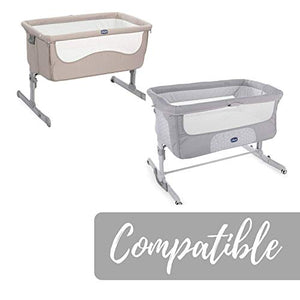 Set 3 Pezzi | 2 Lenzuola Next2Me Compatibili 83x50cm + 1 Coprimaterasso... - Ilgrandebazar