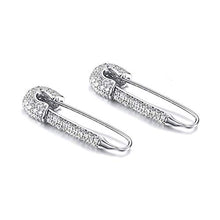 Carica l&#39;immagine nel visualizzatore di Gallery, SMCTCRED CZ Orecchini a Cerchio in Argento Sterling con cartilagine di... - Ilgrandebazar