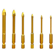 Carica l&#39;immagine nel visualizzatore di Gallery, Punta Vetro HTBAKOI Punte Trapano per Bucare Ceramica Piastrelle...