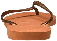 Carica l&#39;immagine nel visualizzatore di Gallery, Havaianas Slim 4000030, Infradito Donna 37/38 EU, Arancione Bronze Orange 7185
