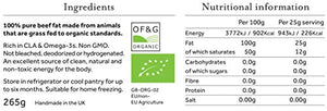 Ossa - Sego biologico | Tradizionale grasso di manzo o Tallow Six Pack